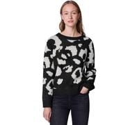 Street One Studio 3017032 Morbido Maglione Girocollo, Nero, 50 Donna