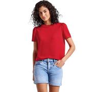 Street One Studio 3227260 Maglietta con Maniche a Sbuffo, Mandarino Rosso, 46 Donna