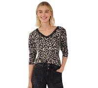 Street One Studio 3231665 Maglietta a Maniche Lunghe con Scollo a V e Pizzo Donna (Pacco da 1)