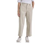 Street One Studio 3715842 Straight Leg-Pantaloni a Coste, Beige Morn, 44W x 28L Donna