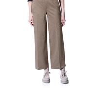 Street One Studio 3817217 Wide Leg Melange Pantaloni, Rustic Brown Mel, 42W x 30L Donna