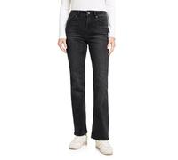 Street One Studio Bootcut Jeans Black Soft Wash 25
