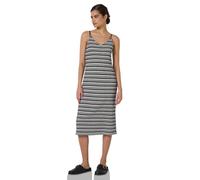 Street One Studio F144512 Abito in Pizzo a Righe, Nero, 46 Donna
