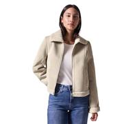 Street One Studio F202043 Giacca in Stile Shearling, Sabbia perlata, 42 Donna