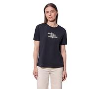 Street One Studio F323595 Maglietta Basic con Stampa, Dark Void Blue, 42 Donna