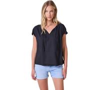 Street One Studio F345838 Blusa con Arricciatura, Dark Void Blue, 48 Donna