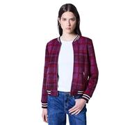 Street One Studio Filato a quadretti Blouson royal plum 38