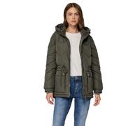 Street One Studio Giacca trapuntata con cappuccio Beluga Green 36