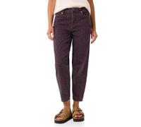 Street One Studio Jeans a Vita Alta con Stampa Leopardata, Colore Bordeaux, 30