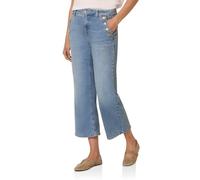Street One Studio Jeans Cropped Wide Leg Mid Blue Wash 30
