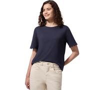 Street One Studio Maglietta con Dettagli Crochet sulle Maniche Blu Marittimo 46