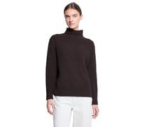 Street One Studio Turtleneck - Maglione in Velluto Wine 34