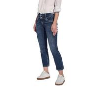 Street One Style Denim Jane 2-Knopf 49_59 Jeans 7/8 in vestibilità Casual, Blu Scuro Slavato, 27W x 26L Donna