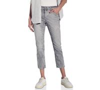 Street One Style Denim Jane 2-Knopf 49_59 Jeans 7/8 in vestibilità, Grigio Chiaro Casuale, 32W x 26L Donna