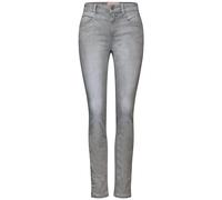 Street One Style Denim York 1-Knopf 49_59, Jeans, Donna, Light Grey Random Wash, 29W / 28L