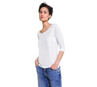 Street One Style Pania, T-shirt, Donna, Bianco Neu, 42