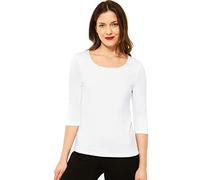 Street One Style Pania, T-shirt Donna, Blanco, 42 IT