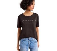 Street One T-Shirt con Pietre preziose Espresso Brown 36