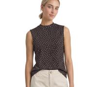 Street One Top a Collo Alto in Rete con Stampa Black Coffee 46