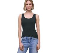 Street One Top Basic con Girocollo in Jersey Deep Bound Green 38