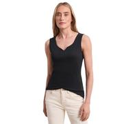Street One Top Basic con Scollo a Cuore Nero 38