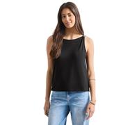 Street One Top con Scollo a Barca e Dettaglio Spalla Nero 40