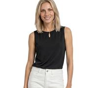 Street One Top con Scollo a Barca, Nero 46
