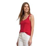 Street One Top con Scollo a V e Dettaglio Nodo Salsa Rosso 40