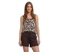 Street One Top con Scollo a V e Orlo Elasticizzato Timeless Beige 40