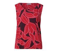 STREET ONE Top rosso / nero Donna - Abbigliamento - Taglie comode - Maglie e top - Top STREET ONE L