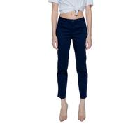 Street One, ,Trousers ,Donna ,Blu ,S Pantaloni Sigaretta in Cotone Blu