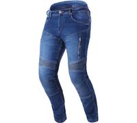 Street Racer Basic II CE Blue Cropped Motorcycle Jeans W36/L30