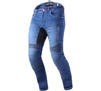 Street Racer Stretch II CE Blue Cropped Motorcycle Jeans W36/L30