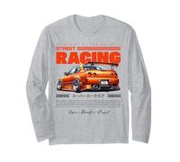 Street Racing JDM Legend Skyline Car Drift Giappone Style Maglia a Manica