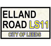Street Road Signs (Elland Road) New Metal Sign 20,3 x 30,5 cm