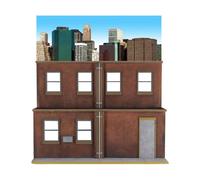 STREET SCENE DIORAMA Edifici Sfondi per Action Figures by NECA ORIGINALS