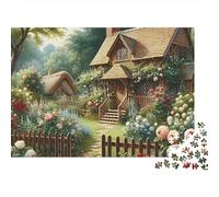 Street Side Cottage Puzzle Da 1000 Pezzi Apple Cottage in Cartone Riciclato Per Appassionati Decorare Casa Allenare La Mente Interlocking Offerta Speciale 52x38cm/1000pcs