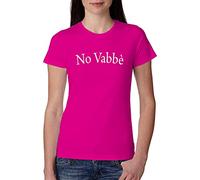 street style No VABBE Solo Parole 3404 Lady Donna 100% Cotone Pettinato (Raspberry, M IT Donna 44 EU, m)