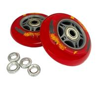 Street Surfing 500190 - Set Di Rotelle Per Skateboard, Comprende 2 Ruote, 2 Distanziali E 4 Cuscinetti