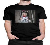 Street T-Shirt FAL-Ling in Rev-Erse The Drug Men'SRound Neck Fashion Short Sleeve Black L
