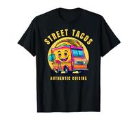 Street Tacos Autentica Cucina Food Truck Maglietta