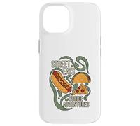 StreetFood Lover Hot Dog Pizza Nachos Street Eats Custodia per iPhone 14