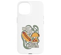 StreetFood Lover Hot Dog Pizza Nachos Street Eats Custodia per iPhone 15