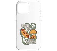 StreetFood Lover Hot Dog Pizza Nachos Street Eats Custodia per iPhone 16 Pro Max