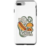 StreetFood Lover Hot Dog Pizza Nachos Street Eats Custodia per iPhone 7 Plus/8 Plus