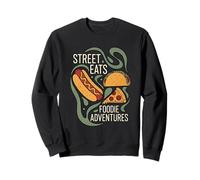 StreetFood Lover Hot Dog Pizza Nachos Street Eats Felpa