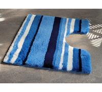 Streetlife Royal Blue Tappeto Wc Con Scollatura 55x55cm. Altezza Pavimento: 20mm