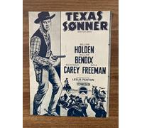 Streets of Laredo William Holden Macdonald Carey 1949 programma cinematografi...