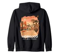 Streetwear, Marrakech Marocco Proprio Come Un Paradiso Felpa con Cappuccio