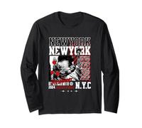 Streetwear New York - Audace estetica urbana Maglia a Manica